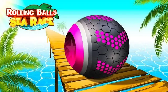 Rolling Balls Sea Race